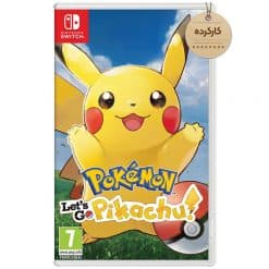 خرید بازی کارکرده Pokemon Lets Go Pikachu برای نینتندو سوئیچ