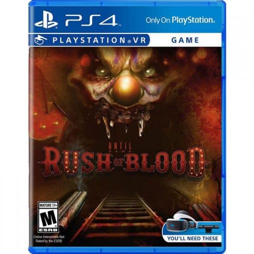 Until Dawn Rush of Blood VR PS4 Disc