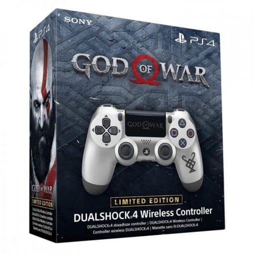 خرید کنترلر DualShock 4 برای Blue Gray PS4 طرح بازی God of War