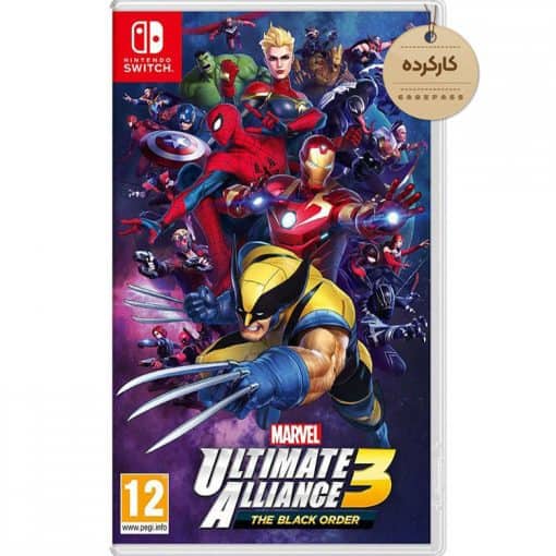 Marvel Ultimate Alliance 3 The Black Order Nintendo Switch Used Game