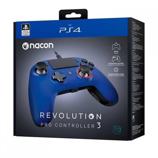 خرید کنترلر Nacon Revolution Pro Controller 3 PS4 رنگ آبی