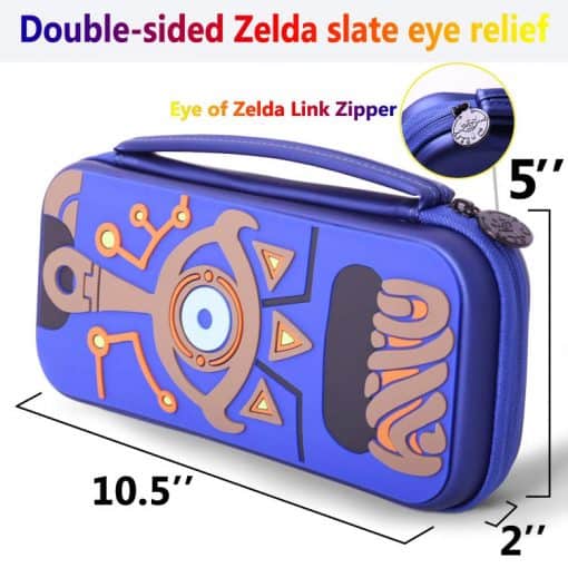 PDP Nintendo Switch Premium Case Sheikah Eye Blue Edition Gallery 03