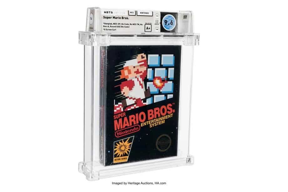فروش نسخه NES بازی Super Mario Bros به قیمت 660 هزار دلار