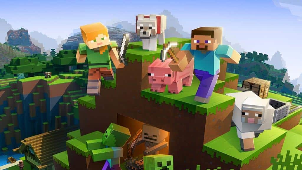 بازی Minecraft بهترین بازی کودکانه نینتندو سوییچ