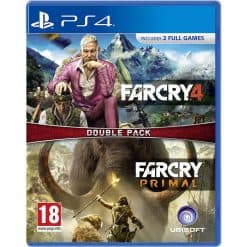 Far Cry Primal and Far Cry 4 Double Pack PS4 Disc-Social Banner