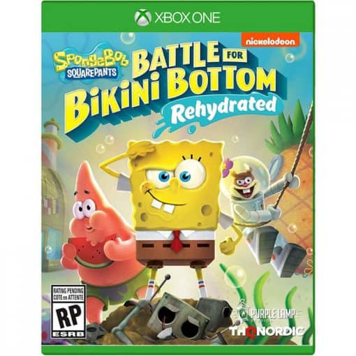 SpongeBob SquarePants Battle For Bikini Bottom Rehydrated XBOX ONE Disc