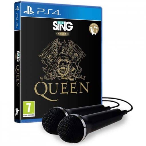 Lets Sing QueenDouble Mic Bundle PS4 Disc