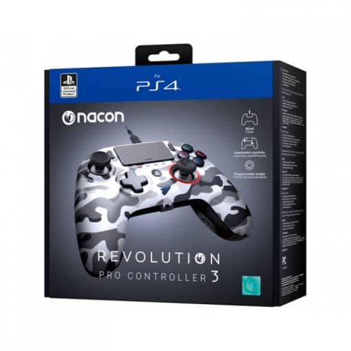 Nacon Revolution PRO Controller 3 for PS4 Grey Camo Gallery 05