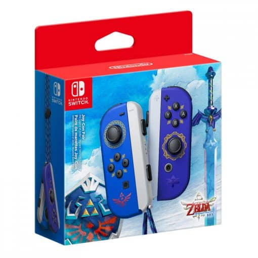 Nintendo Switch Joy Con Controller Pair The Legend of Zelda Skyward Sword HD Edition