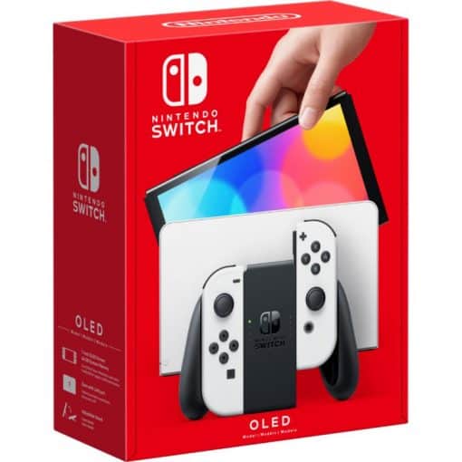 Nintendo Switch OLED White Set Joy Con Gallery01