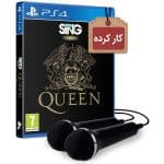 دیسک بازی Let's Sing Queen + Double Mic Bundle کارکرده - مخصوص PS4