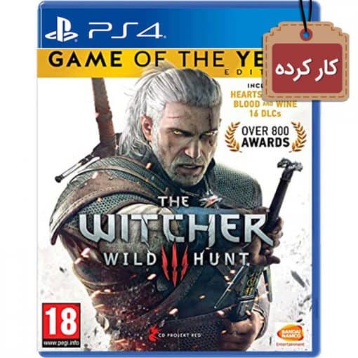 خرید بازی کارکرده The Witcher 3 Game of The Year برای PS4