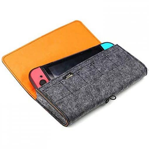 AhaStyle Nintendo Switch Lite Carrying Case Dark Grey Gallery 02