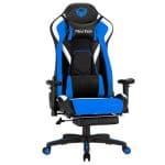 خرید صندلی گیمینگ MEETION مدل CHR25 آبی/مشکی