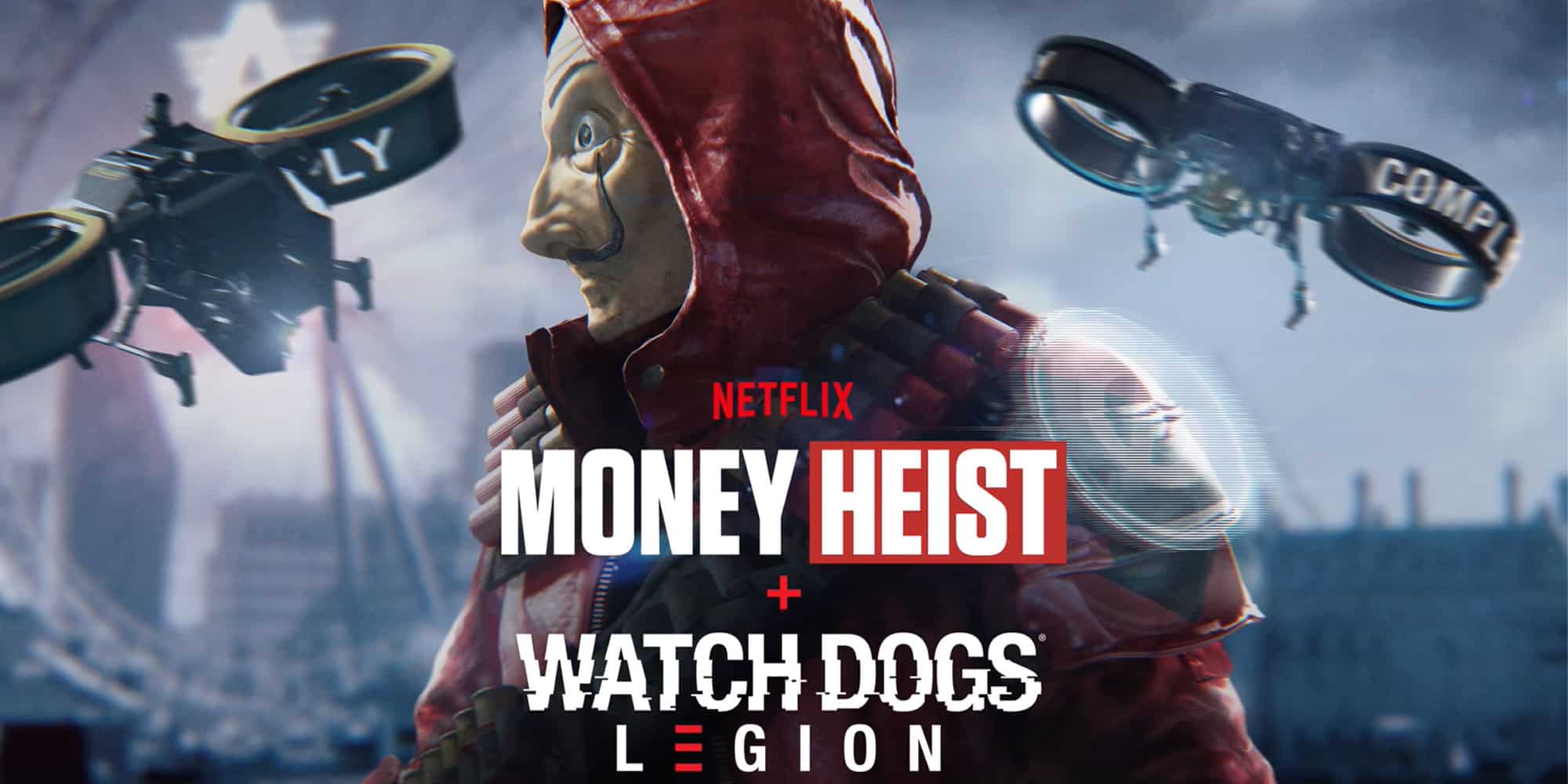 لانچ تریلر بسته الحاقی Money Heist بازی Watch Dogs: Legion