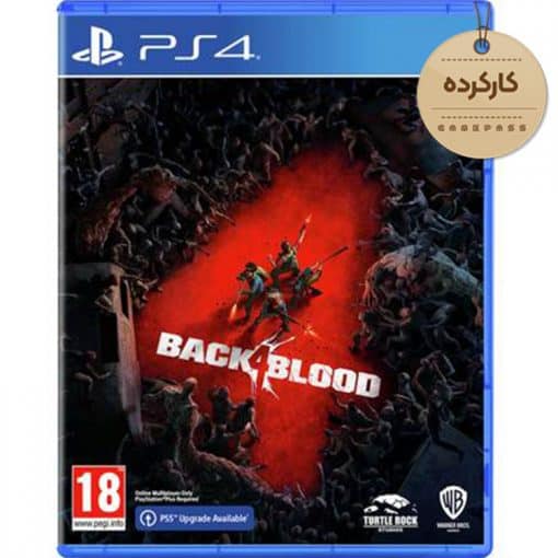 خرید دیسک بازی Back 4 Blood کارکرده مخصوص PS4 - فروشگاه اینترنتی گیم پاس