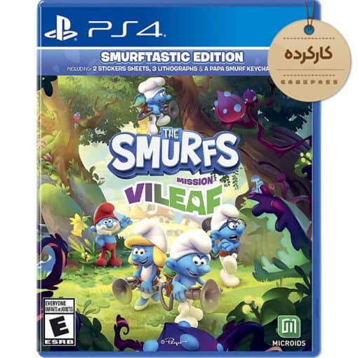 خرید بازی کارکرده The Smurfs Mission Vileaf مخصوص PS4