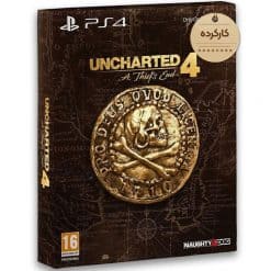 خرید بازی کارکرده Uncharted 4 A Thiefs End استیل بوک مخصوص PS4