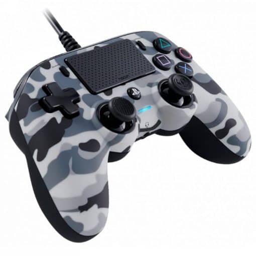 خرید کنترلر NACON Wired Compact Controller-Gray Camo PS4