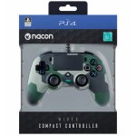 خرید کنترلر NACON Wired Compact Controller-Green Camo PS4