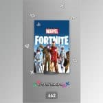 خرید اسکین برچسب PS5 طرح Fortnite