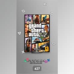 خرید اسکین برچسب PS5 طرح GTA V