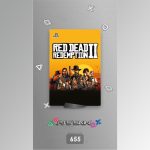 خرید اسکین برچسب PS5 طرح Red Dead Redemption 2