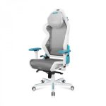 خرید صندلی گیمینگ DXRacer مدل AIR/D7200/WQ.G سفید آبی