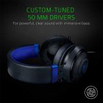 خرید هدست Razer Kraken مشکی آبی