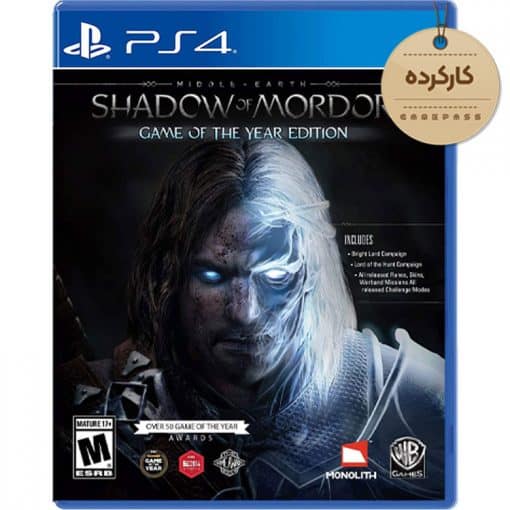 خرید بازی کارکرده Shadow of Mordor Game of the Year برای PS4