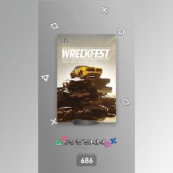 خرید اسکین برچسب PS5 طرح Wreckfest