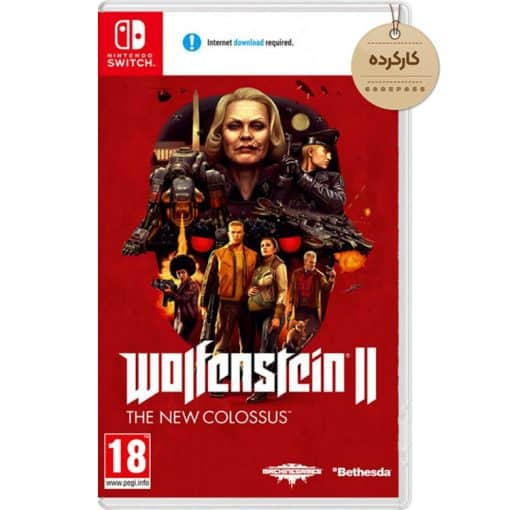 خرید بازی کارکرده Wolfenstein 2 The New Colossus برای نینتندو سوییچ