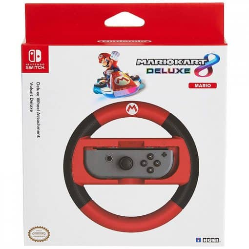 خرید فرمان بازی HORI Mario Kart 8 Deluxe مخصوص Nintendo Switch طرح Mario
