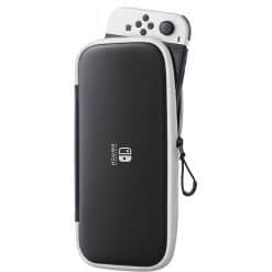 خرید کیف مشکی و محافظ صفحه مخصوص Nintendo Switch OLED