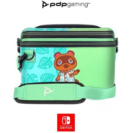 خرید کیف PDP Pull-n-Go مدل NA-C6LI مخصوص Nintendo Switch طرح Animal Crossing