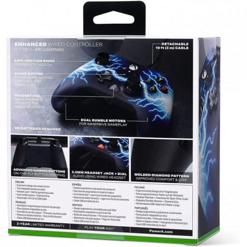 خرید کنترلر PowerA مخصوص Xbox طرح Arc Lightning