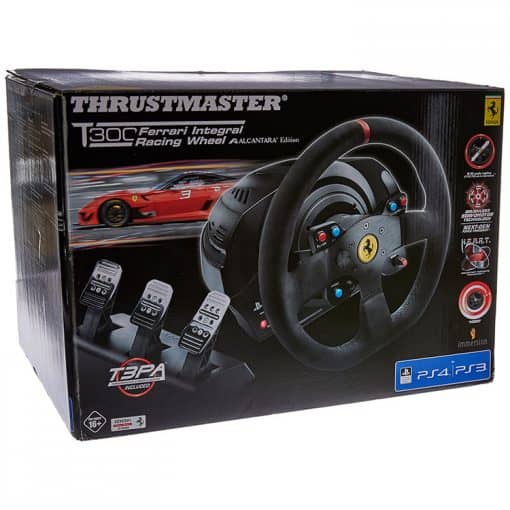 خرید فرمان بازی Thrustmaster T300 Ferrari مخصوص PS4