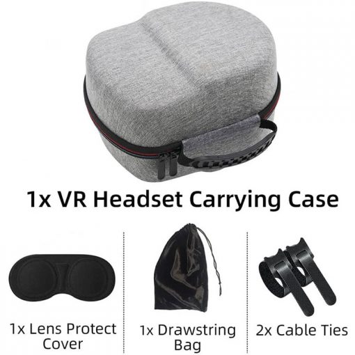 خرید کیف Dethinton مدل GVRHA-DET101 خاکستری مخصوص هدست Oculus Quest 2