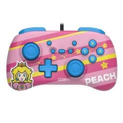 خرید کنترلر با سیم HORIPAD Mini مخصوص Nintendo Switch طرح Peach