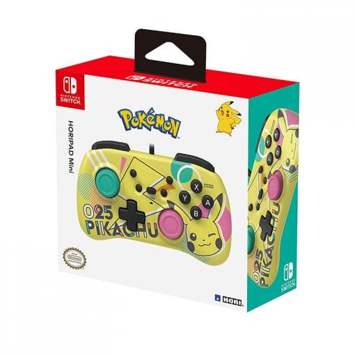 خرید کنترلر با سیم HORIPAD Mini مخصوص Nintendo Switch طرح Pikachu POP