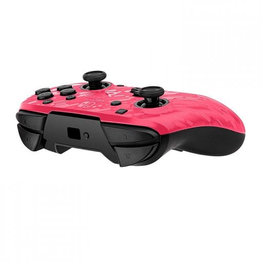 خرید کنترلر با سیم PDP Faceoff Deluxe Pro مخصوص Nintendo Switch رنگ Pink Camo