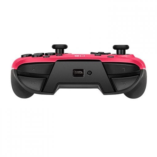 خرید کنترلر با سیم PDP Faceoff Deluxe Pro مخصوص Nintendo Switch رنگ Pink Camo