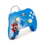 خرید کنترلر با سیم PowerA Enhanced مخصوص Nintendo Switch طرح Mario Pop Art