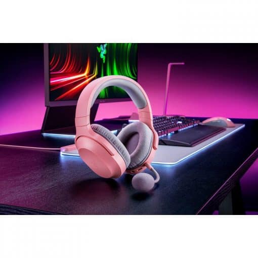 خرید هدست بی سیم Razer Barracuda X رنگ Quartz Pink