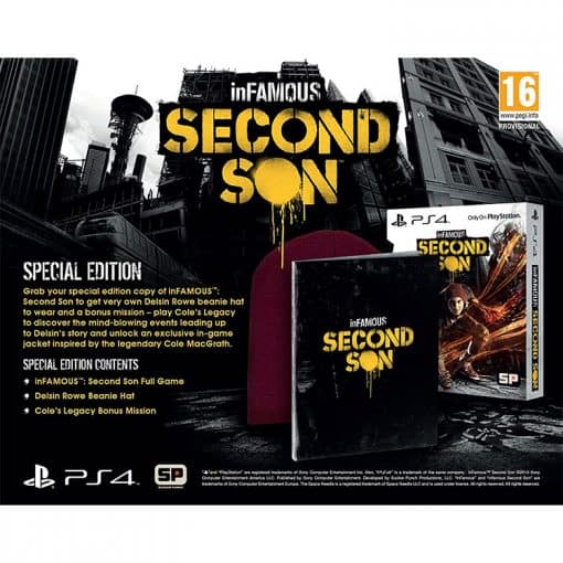 خرید بازی inFAMOUS Second Son Special Edition مخصوص PS4