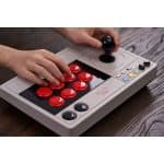 خرید جوی استیک بی سیم 8BitDo Arcade Stick سفید مخصوص نینتندو سوییچ