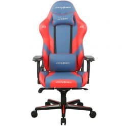 خرید صندلی گیمینگ DXRacer مدل Gladiator Series آبی/قرمز