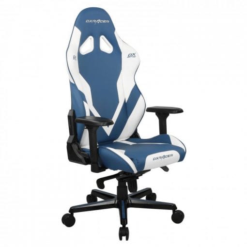 DXRacer Gladiator Series Gaming Chair ‌Blue White Gallery 02