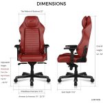 خرید صندلی گیمینگ DXRacer مدل Master Series DMC/DM1200/R رنگ Maroon