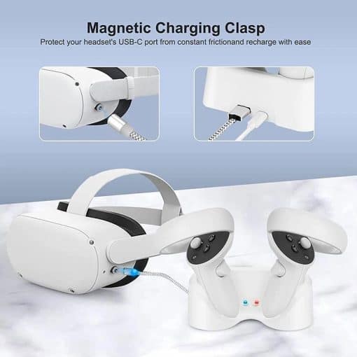 خرید پایه شارژ Esimen مدل GVRHA-ESI100 مخصوص Oculus Quest 2